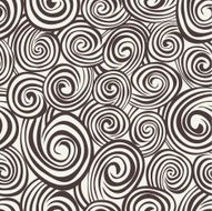 Vector seamless pattern Black and white abstract background N4