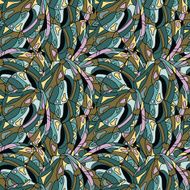 Butterfly wings Seamless Pattern