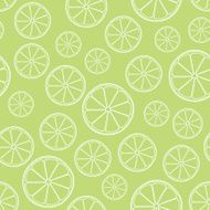 vector seamless lime pattern
