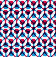 Abstract geometric background seamless pattern vector backgrou