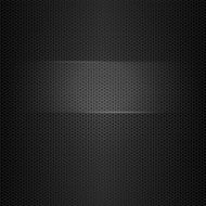 Seamless vector metal texture with highlighted frame for text