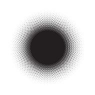 Abstract Halftone Background