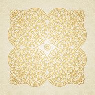 Vector ornament in Eastern style