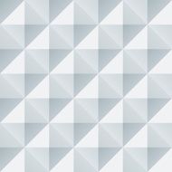 Abstract white and grey geometric squares seamless pattern