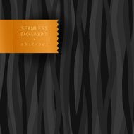 Seamless dark pattern with waves