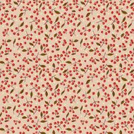 red berries pattern