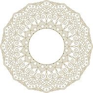 Floral oriental pattern N2