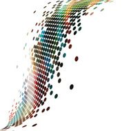 abstract color dots pattern background for design N2