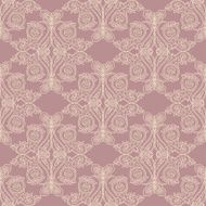 Pink baroque pattern