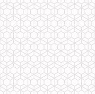 bright hexagonal outline pattern
