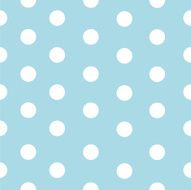 Polka dot pattern vector illustration