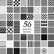 56 Vector Geometric Seamless Patterns