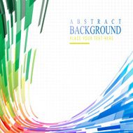 colorful wave shaped stripes background for poster