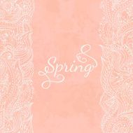 Lace ribbons in pink N2