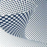Sine Wave halftone Pattern