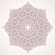 Vector pattern in Eastern style