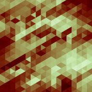 triangle polygons art pattern