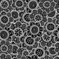 Floral seamless pattern Vector illustration Beautiful background N2