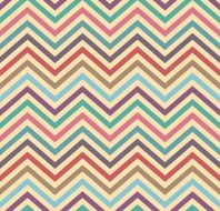 multi colored chevron pattern