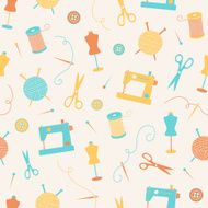 Crafty Seamless Pattern