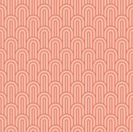 coralpink overlapping arcs