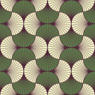 vintage pattern of leaves
