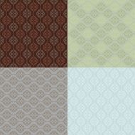 Seamless Scroll Design Pattern
