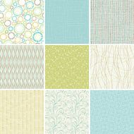 Set of Seamless Wallpaper Patterns