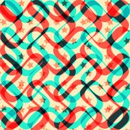 abstract colorful stripe pattern background N21