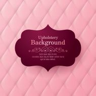 Vector abstract upholstery background