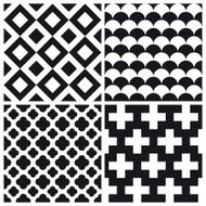 Geometric seamless pattern background N53