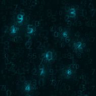 Digital code background N4