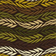 Seamless leaves pattern N4