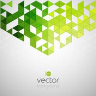 Abstract geometric background with color triangle