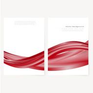 vector business brochure flyer template N2