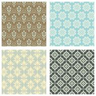 Seamless Wallpaper Pattern Set