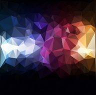 Colorful Polygonal Mosaic Background Creative Business Design Templates