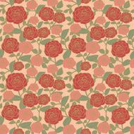 elegant seamless floral pattern with roses