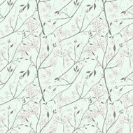 elegant floral seamless pattern over beige N2