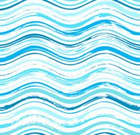 Colorful stripes seamless wavy pattern