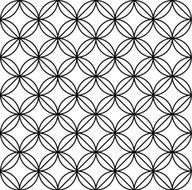 Seamless eastern ornament