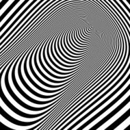 Black and white abstract striped background Optical Art N12