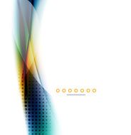 Unusual abstract background - blurred wave N4