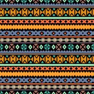 Tribal art ethnic seamless pattern N18