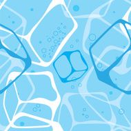 seamless background ice cubes