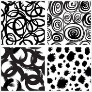 Hand Painted Abstract Patterns