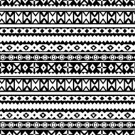 Tribal art aztec ethnic seamless pattern