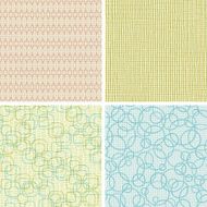 Set of seamless patterns N34