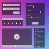 Template to create the visual part of Software Username