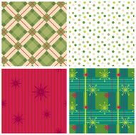 Christmas seamless patterns